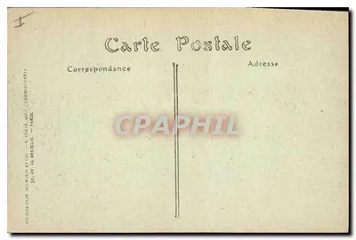 Compiègne — Pałac i tarasy — ND Phot. — Rewers
