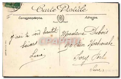 Compiegne — Park i Zamek — N. G. — Rewers