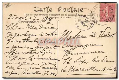 Bordeaux — Portal Grosse-Cloche — Menage — Rewers