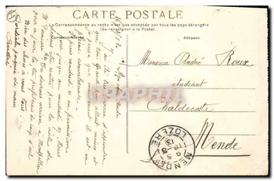 Montpellier — Arc Triumfalny — Lausaire, plac Prefektury — Rewers