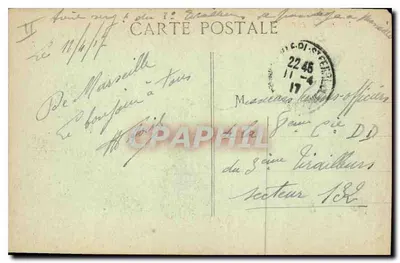 Marseille - Cours du Chapitre i Katedra Reformowanych - Z.Z. — Rewers