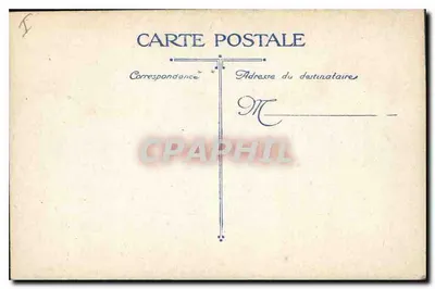 Marseille, de Reformaten en het Monument van de Mobilisés — V. G. C. uitgever — Achterkant
