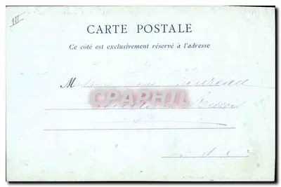 Marsiglia — La Chiesa dei Riformati — ND — Verso