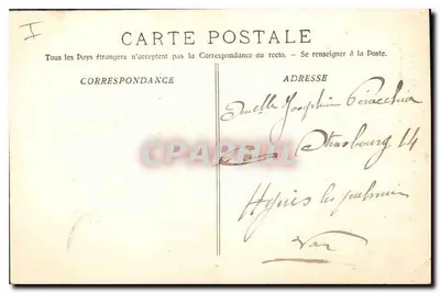 Marsiglia - I Riformati e il Monumento dei Mobiles — edizione della Samaritaine, n°6 — Verso