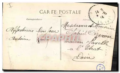 Marseille — Pomnik Zmarłych i Kościół Reformowanych — L.E. — Rewers