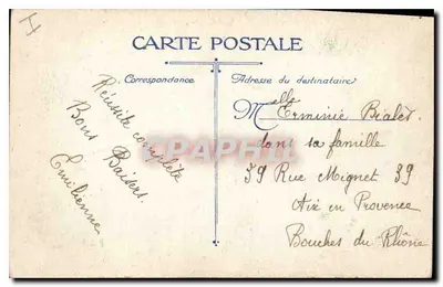 Marseille — Igreja dos Reformados e o Monumento da Defesa — Graphil — Verso