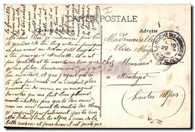 Marseille — Igreja dos Reformados e Monumento dos Mobiles — EL. — Verso