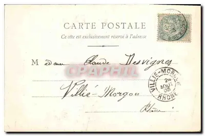 Tarascon — Brama Świętego Jana — wydawca B. F. Chalon-s-Saône, n° 109 — Rewers