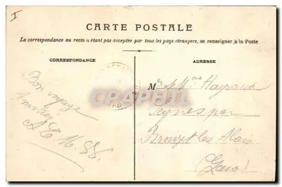 Tarascon — Zamek zwany Zamek Króla René — Fotografia Béquelin, Tarascon — Rewers