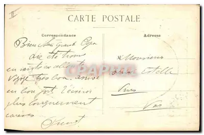 Tarascon — Zamek Króla Renégo — J. Violet, fryzjer-parfumer, 68, Bd. Victor-Hugo — Rewers