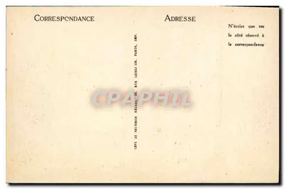 Tarascon — Zamek Króla Renego, strona rzeki Rodanu — LL — Rewers
