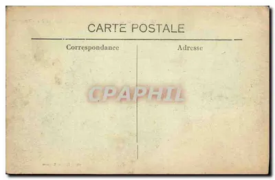 Tartarin na mostku Beaucaire marzący o swoich wyprawach — seria 21 — wydawca T. Patureau, Tarnoson — Rewers