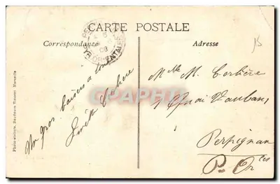 Tarascon — A Igreja Ste-Marthe — Photo-Atelier Baudouin, Marsan — Verso