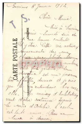 Tarascon — As Margens do Ródano e Ponte do Caminho de Ferro — Selecta, n°14 — Verso