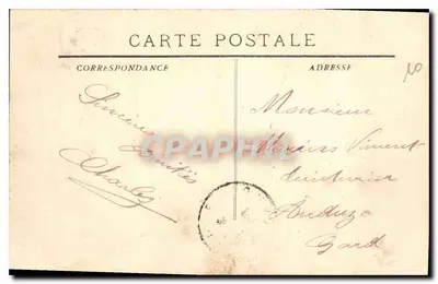 Tarascon - Zamek — wydawca L. nr 2745 — Rewers
