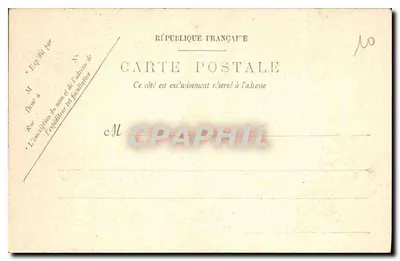 Tarascon — Le Château du Roi René et le Rhône — LL. — Rewers