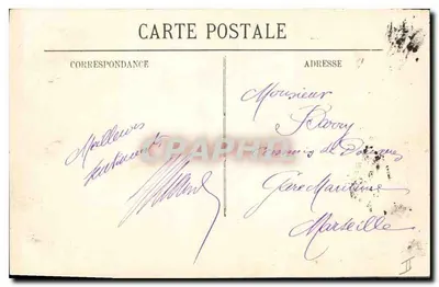 Avignon — Pomnik Comtata do Francji — Wydawnictwo Prévot - Avignon — Rewers