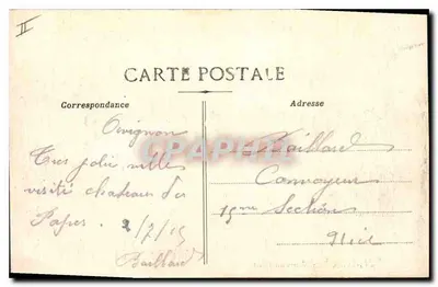 Avignon — Most Świętego Bénézeta — Wydawnictwo Prévot Avignon, n°19 — Rewers