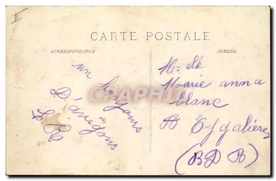 Pałac Papieski i Most Świętego Beneza — Widok z Barthelasse — Wydawca: A. Lévy, nr 4784 — Rewers