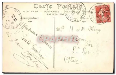 Avignon — Pałac Papieży i Katedra — ND Phot. — Rewers