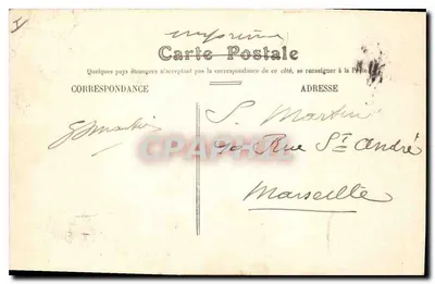 Villeneuve-sur-Vère — Wenus z Czajkami — Wydawca: G. G. G. (nr 43604) — Rewers