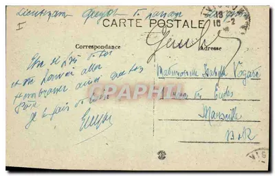 Avignone — Palazzo dei Papi — La Facciata Occidentale — editore sconosciuto, n. 26 — Verso