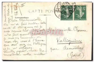 Awinion - Most św. Bénézeta i kaplica św. Nikodema — wydawca: H. Hervé, Awinion, n°77 — Rewers