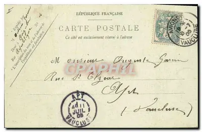 Avignon — Zamek — LL. — Rewers