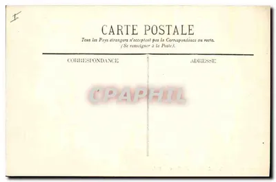 Avignon — Pałac Papieski — V.I. — Wydawca V.I. nr 23 — Rewers