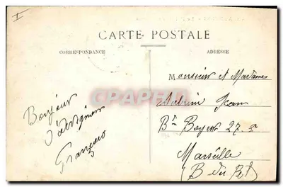 Avignon — Het Paleis van de Pausen — uitgever niet zichtbaar, nr. 40 — Achterkant