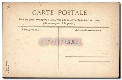 Avignon - O Palácio dos Papas. Fachada — editor L. Y. & Cie, n°25 — Verso