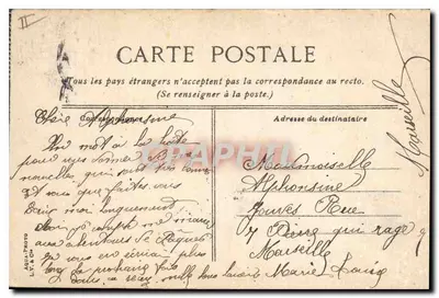 Avignon — Święty Marthal — wydawca L.V. & Cie — Rewers