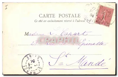 Avignon — La Métropole — éditeur B. F. Paris — Rewers