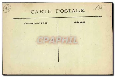 Marseille — Pałac Longchamp — wydawca nieodczytelny — Rewers