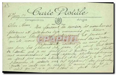 Marseille — Poczta — LL. — Wydawca LL, nr 30 — Rewers