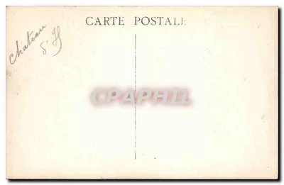 Marseille — Pomnik Poilu z Orientu — G. Castel, Architekt — Rewers