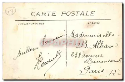 Marsiglia - Il Forte di San Giovanni e la Cattedrale. L.M. — Verso