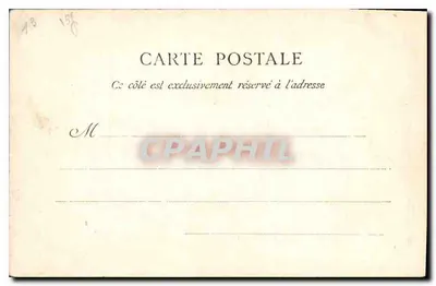 Marsiglia — Il Forte di Saint-Jean — E. L. D. Parigi — Verso