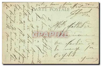 Marsiglia - Fontaine Estrangin — E.L. n°49 — Verso