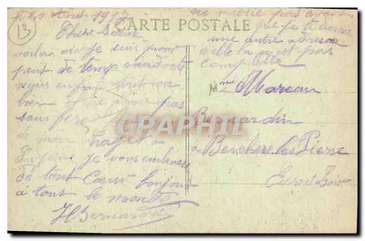 Marseille - Notre Dame de la Garde — I.P. — Rückseite