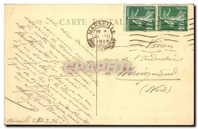 Marseille — La Bourse — Rewers