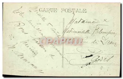 Marseille — Ein Stück vom Vieux-Port und N.-D. de la Garde — Rückseite
