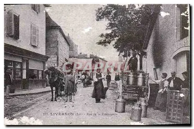 Livernon (Lot) - Rue de la Fromagerie — Editor: Edito-Service S.A. — Número de série: 177