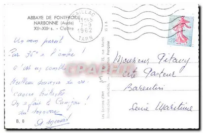 Abbaye de Fontfroide — XIIe-XIIIe s. — Les Éditions d'Art — Rewers