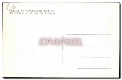 Citadelka Mont-Louis — Kolej Pyrenes — Rada Miejska — Rewers