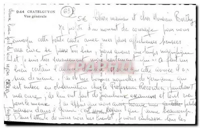 Châtelguyon — Ogólny widok — Rewers