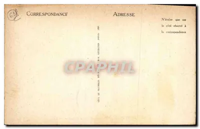 Châtel-Guyon — Visão do Calvário — LL. n° 100 — Verso