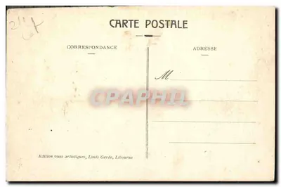 Rocamadour (Partia) — Znany punkt pielgrzymki i ważny środek turystyczny w departamencie Lot. — Wydawnictwo widoków artystycznych, Louis Garde, Libourne, nr 205 — Rewers