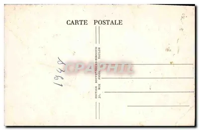 Toulon — widok panoramiczny — Wydawnictwo Bouvet-Soud-Pernoud — Rewers