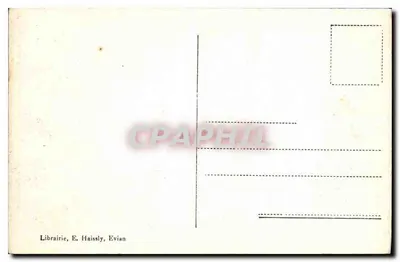 Evian-les-Bains — La Vedetta — Librairie E. Haissly, Evian — Verso